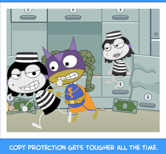 Copy protection gets tougher all the time.