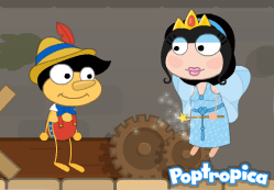 "Every time you tell a lie, your nose will grow. When you tell the truth, it will shrink."