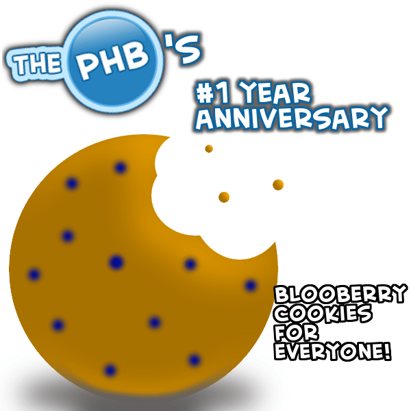 PHB's _1 Anniversary cookie PHB's _1 Anniversary cookie