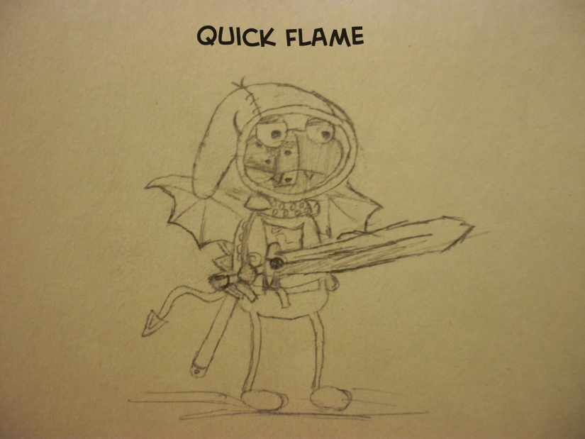 Quick Flame's Drawing