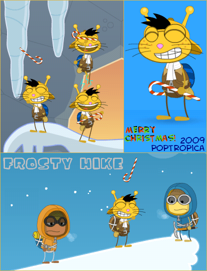Poptropica Christmas 2009 Celebrate Christmas this year on the summit of chilly Mount Everest!