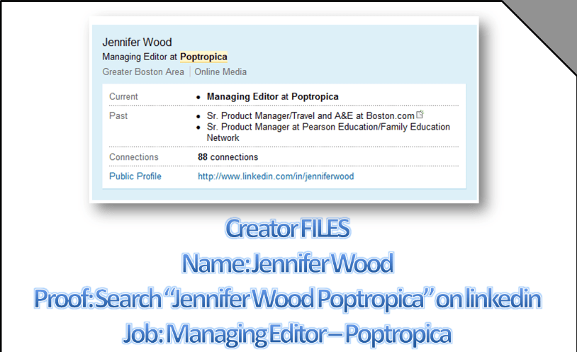 popCreator JenniferWoods