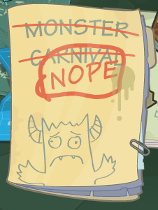 monster carnival nope
