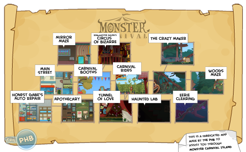 monstercarnival map