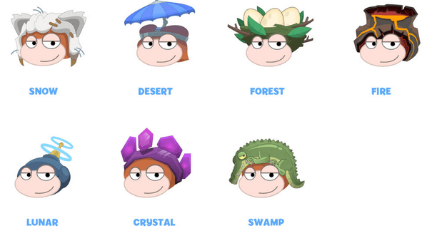 biome hats