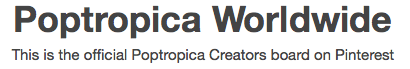 pop pinterest