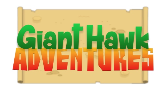 Giant Hawk Adventures Large Logo (with Scroll)
