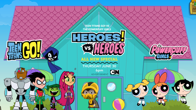 Poptropica Heroes! vs Heroes ad