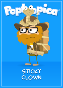Sticky Clown - Poptropical Explorer Costume