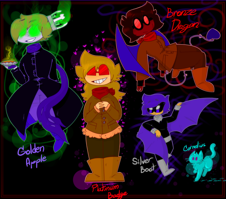 SuperFlameKitty aka Bronze Dragon - Poprocks The Villains