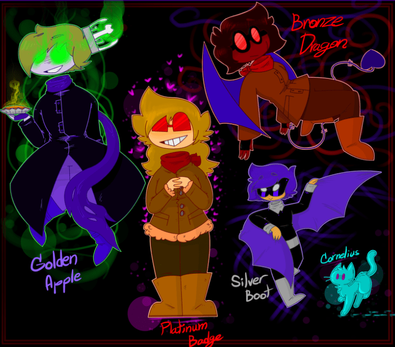SuperFlameKitty aka Bronze Dragon - Poprocks The Villains