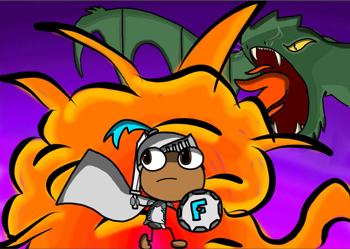 Fierce Flyer - Fierce Flyer and the Dragon