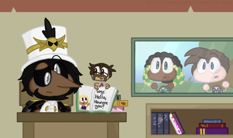 ArtisticAsianBunny - Even Chickens Need to Learn