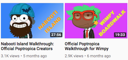 pop youtube thumbnails