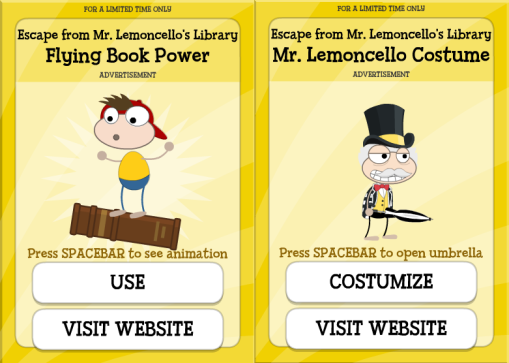 Poptropica Mr Lemoncello's library (5)