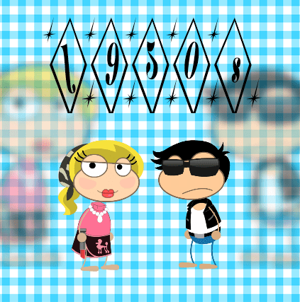 100 years of Fashion 1950s