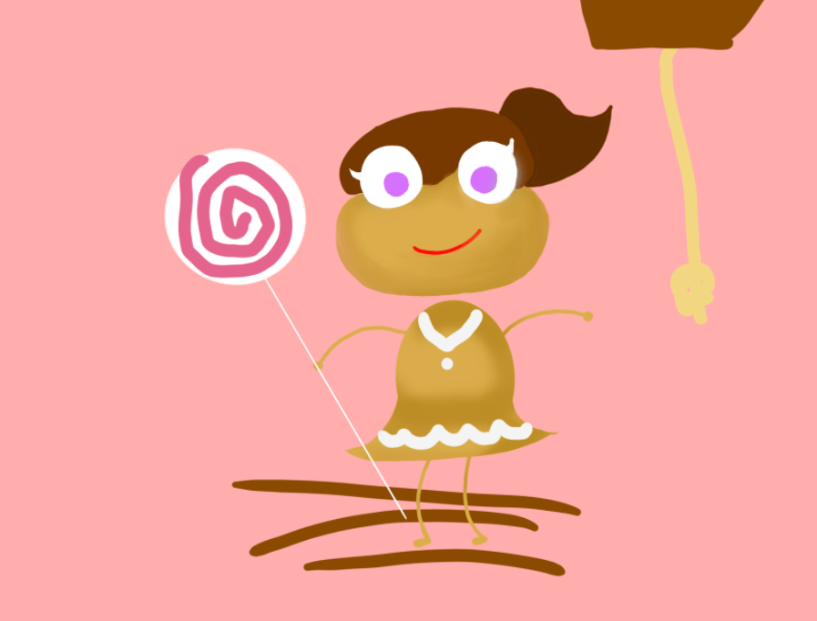 Purple Seagul - Gingerbright (Cookie Run)