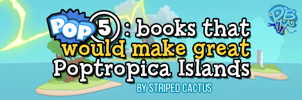 pop5 books as islands