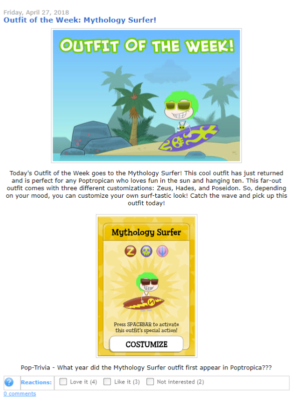 Outfit of the Week - Mythology Surfer