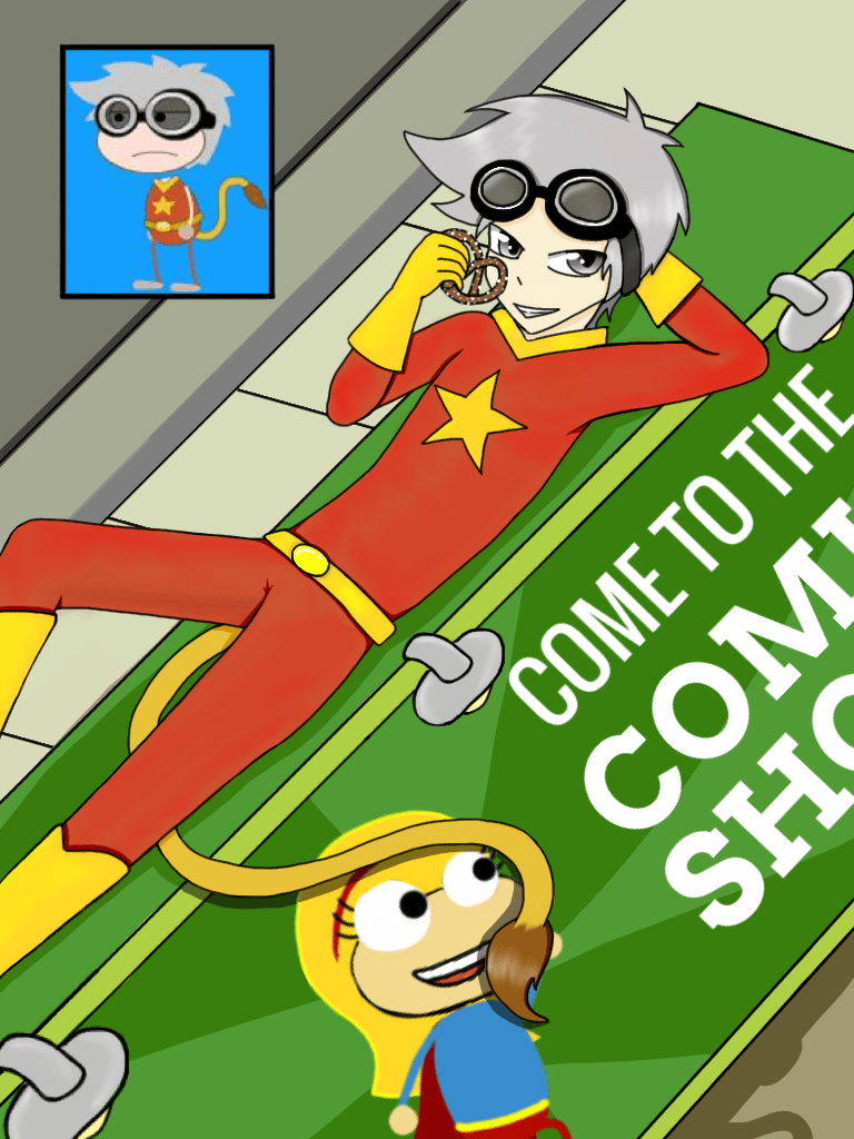 ChibiNeko-Lover - Pretzel Break in Superpower Island