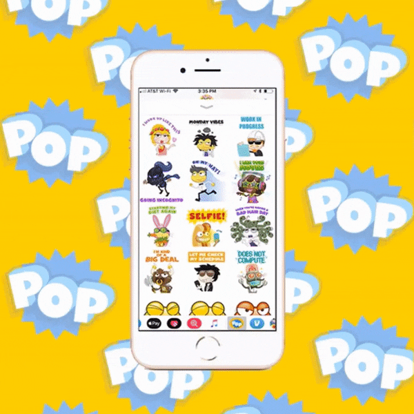 Poptropica Digital Stickers