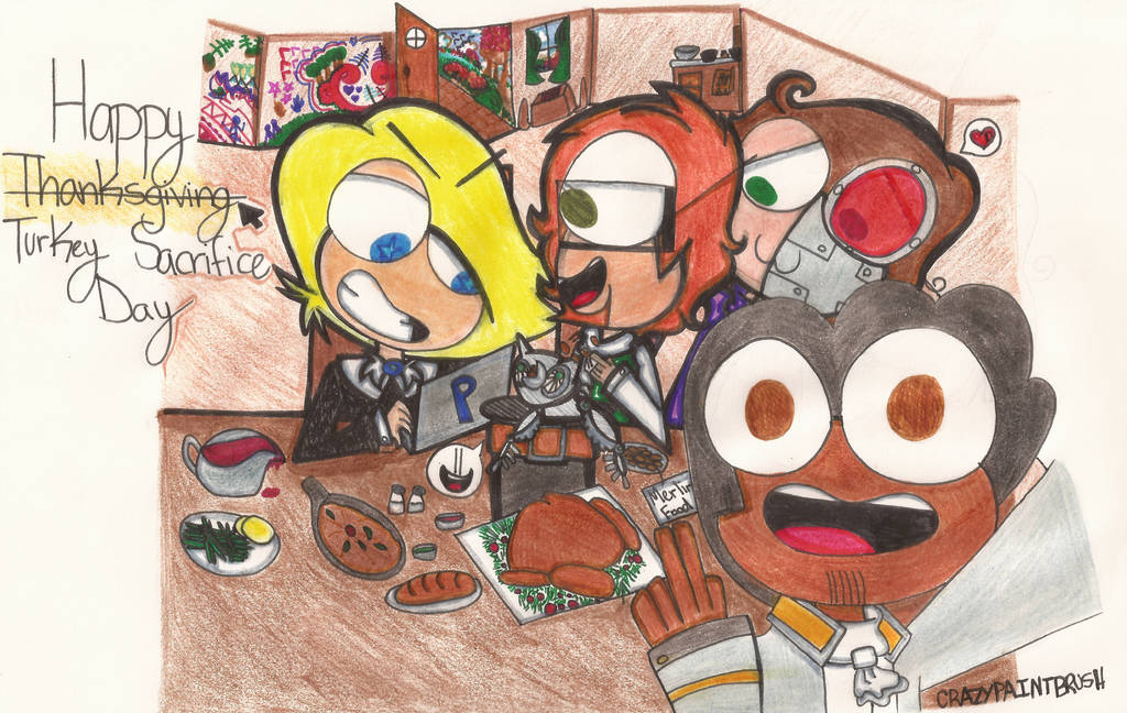 CrazyPaintbrush - Happy Turkey Sacrifice Day