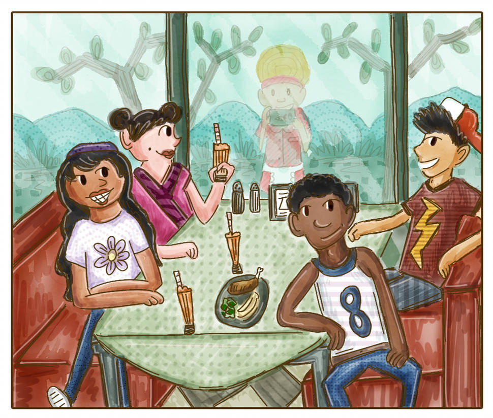 SlantedFish - 24 Carrot Diner - The Gang's All Back