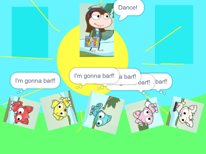 Poptropica Girl - Pets Dance Party