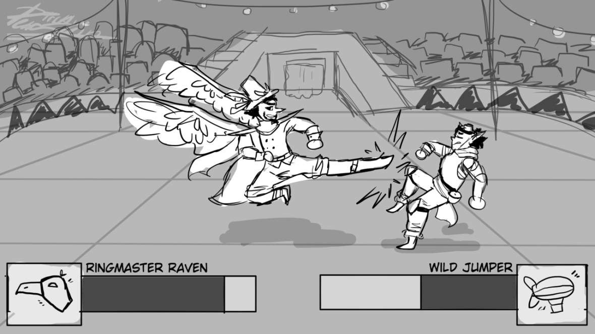 Prickly Penguin - Combat AU