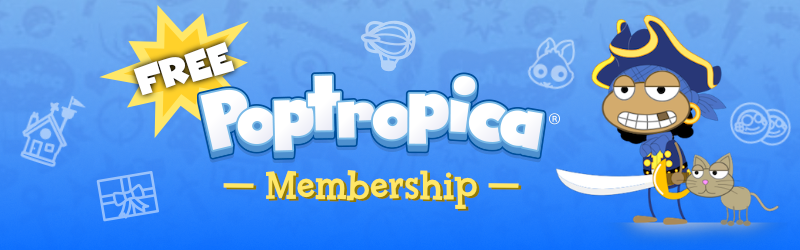 Free Poptropica membership